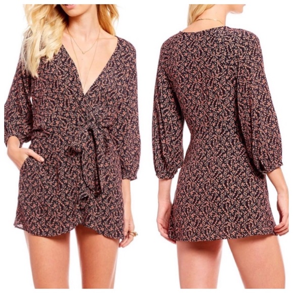 Free People Tops - Free People Clara Tunic Floral Print